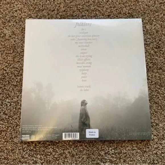 NEW Taylor Swift Folklore In The Weeds Vinyl - Picture 3 of 3